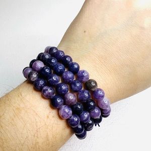 Lepidolite bracelet